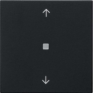 Gira - Bedienelement intelligent Funk-Bedienaufsatz 5494005 Pfeile Schwarz