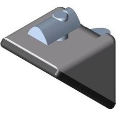 Item - Verbinder für Stiel/Profilschiene Winkelsatz 0.0.411.15 8 40x40, sw