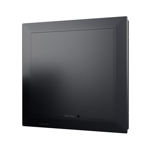 Helios Ventilatoren - Zubehör/Ersatzteile für Ventilatoren Fassadenblende ELS-FB-F black ohne Filter, schwarz