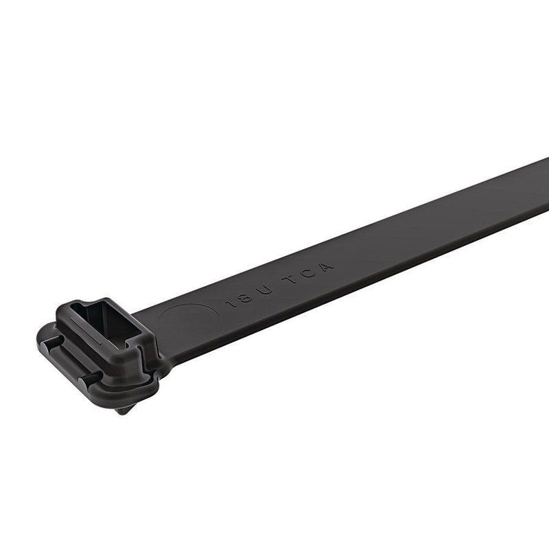HellermannTyton - Kabelbinder 111-12301(300) 307x12,7 mm, schwarz − 300 Stück