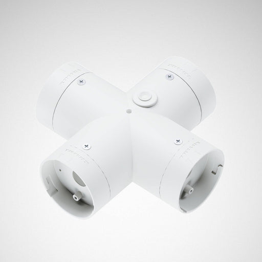 Trilux - Mechanisches Zubehör/Ersatzteile für Leuchten X-Verbinder Tugra X-Conn. Alu 01 weiß