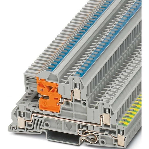 Phoenix Contact - Installations-Etagenklemme Installationsetagenklemme UTI 2,5-PE/L/NT 0,2-4qmm 5,2mm gr