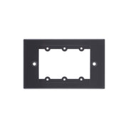 Kramer - Kommunikationstechnik-Adapter Blende FRAME-1G/BG(W) EU 80mm
