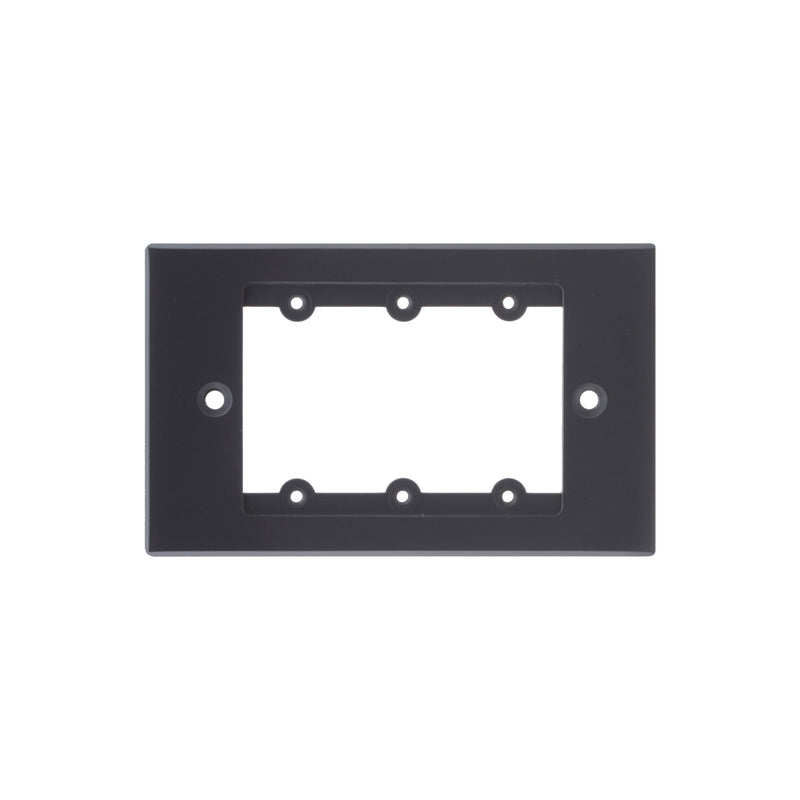 Kramer - Kommunikationstechnik-Adapter Blende FRAME-1G/BG(W) EU 80mm