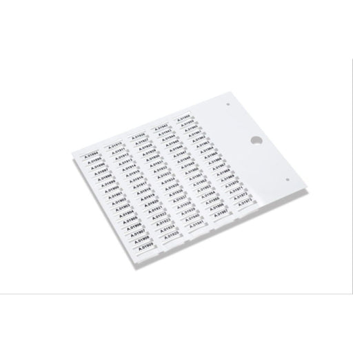 Cembre - Kennzeichnungsmaterial 42093B-HF MG-TPMF PC 4X20M 42093B-HF M WEISS − 1600 Stück