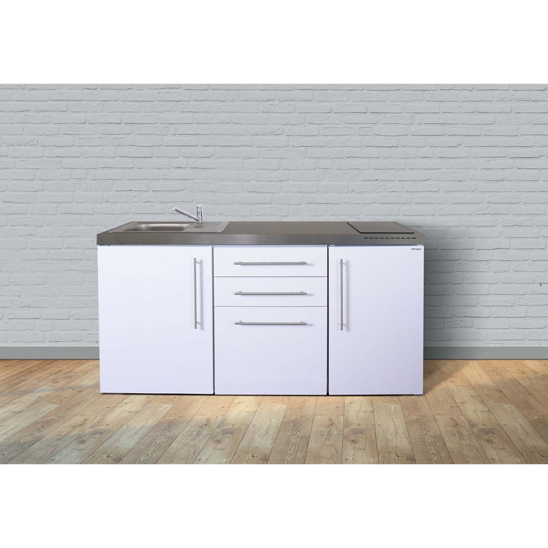 Stengel - Mini-Küche Miniküche Premiumline MP170IKFreBli2Sn weiß