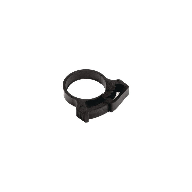 HellermannTyton - Befestigungsschelle für Kabel/Rohre Befestigungsschelle 190-00127(100) schwarz − 100 Stück