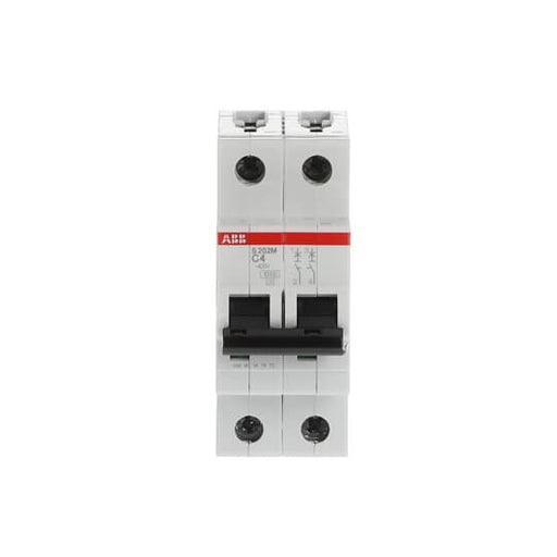 ABB Stotz S&J - Leitungsschutzschalter Sicherungsautomat S202M-C4 10kA 4A C 2p