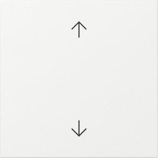 Gira - Zubehör/Ersatzteile für Installationsschalterprogramme Wippe Pfeile 361603 Reinweiß