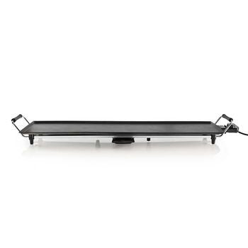 Nedis - Grillgerät Teppanyaki-Tischgrill FCTE110EBK90 90x23cm