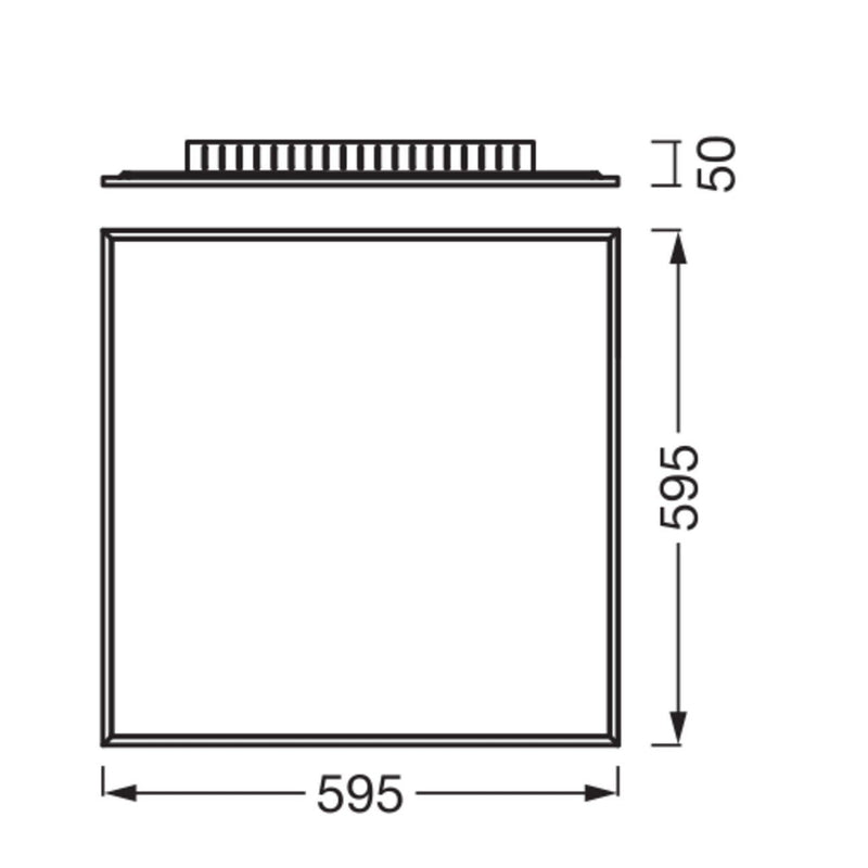 Ledvance - Decken-/Wandleuchte LED-Deckenpanel Plano #4099854291180 830
