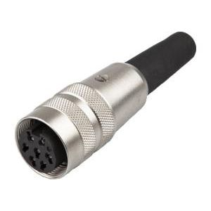 Ipf Electronic - Rundsteckverbinder, feldkonfektionierbar (Industriesteckverbinder) Kabeldose, gerade, VK003045 Selbstkonfektionierb