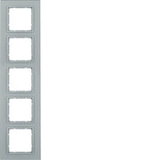Berker - Abdeckrahmen Glasrahmen 10156414 5fach