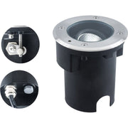 EVN Lichttechnik - Bodeneinbauleuchte LED-Bodenleuchte IP67 PC67107040 4000K