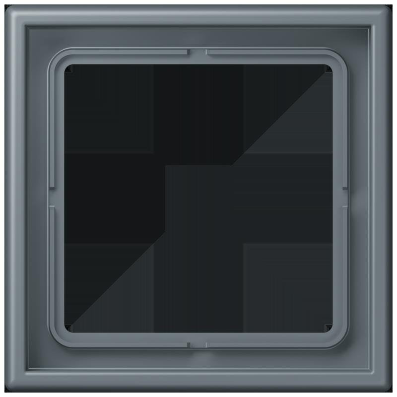 Jung - Abdeckrahmen Rahmen 1-fach LC 981 251 gris 59