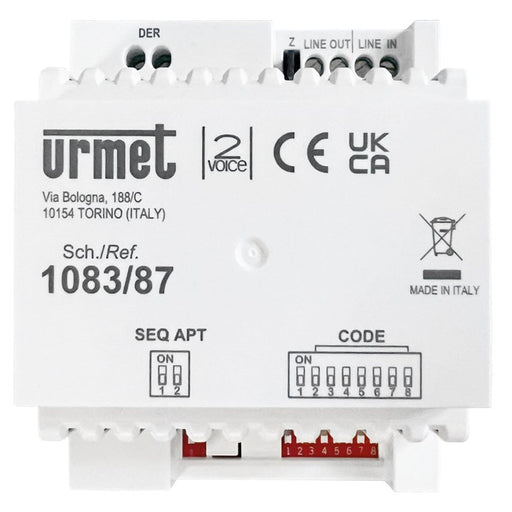 Grothe - Zusatzgerät für Türkommunikation Telefon-Schnittstelle TKI 1083/87