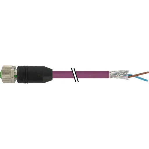 Murrelektronik - Konfektioniertes Sensor-Aktor-Kabel M12-Buchse 7000-14061-8400500 0°geschirmt B-cod