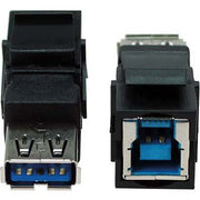 Bachmann - Einsatz/Abdeckung für Kommunikationstechnik Keystone Custom Modul 917.401 1xUSB 3.0 B/A
