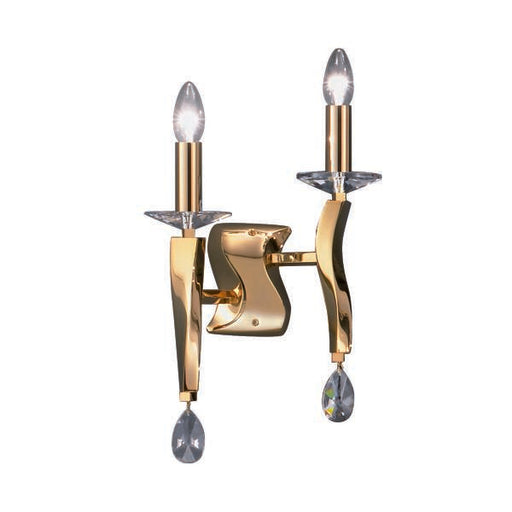 Brumberg Leuchten - Decken-/Wandleuchte Wandleuchte Girata 00809042 2Lp. E14/40W, gold