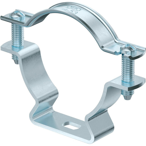 OBO Bettermann - Befestigungsschelle für Kabel/Rohre Abstandschelle ASL 733 53 G mit Langloch 44-53mm − 1 Stück