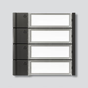 Siedle&Söhne - Funktionsmodul für Türkommunikation Ruftasten TM 700-4-0 DG dunkelgrau-glimmer