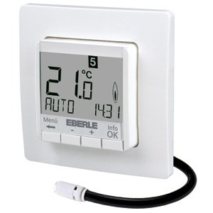 Eberle Controls - Raumthermostat/Uhrenthermostat UP-Uhrenthermostat FIT 3 F / weiß