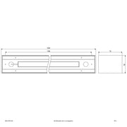 EVN Lichttechnik - Decken-/Wandleuchte LED-Anbauleuchte d/i BALD12501440 4000K