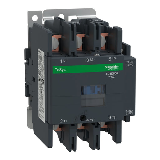 Schneider Electric - Leistungsschütz zum Schalten von Wechselstrom Leistungsschütz LC1D806P7 3-polig, 1S, 1Ö
