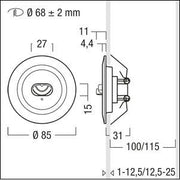 Zumtobel Group - Sicherheitsleuchte LED-Sicherheitsleuchte RESCLITE P #42185702