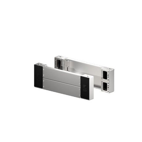 Rittal - Sockel/Sockelelement (Schaltschrank) Sockel-Eckstück m. Blende VX 8660.060 (VE2) H:200mm,für B:600mm − 1 Packung