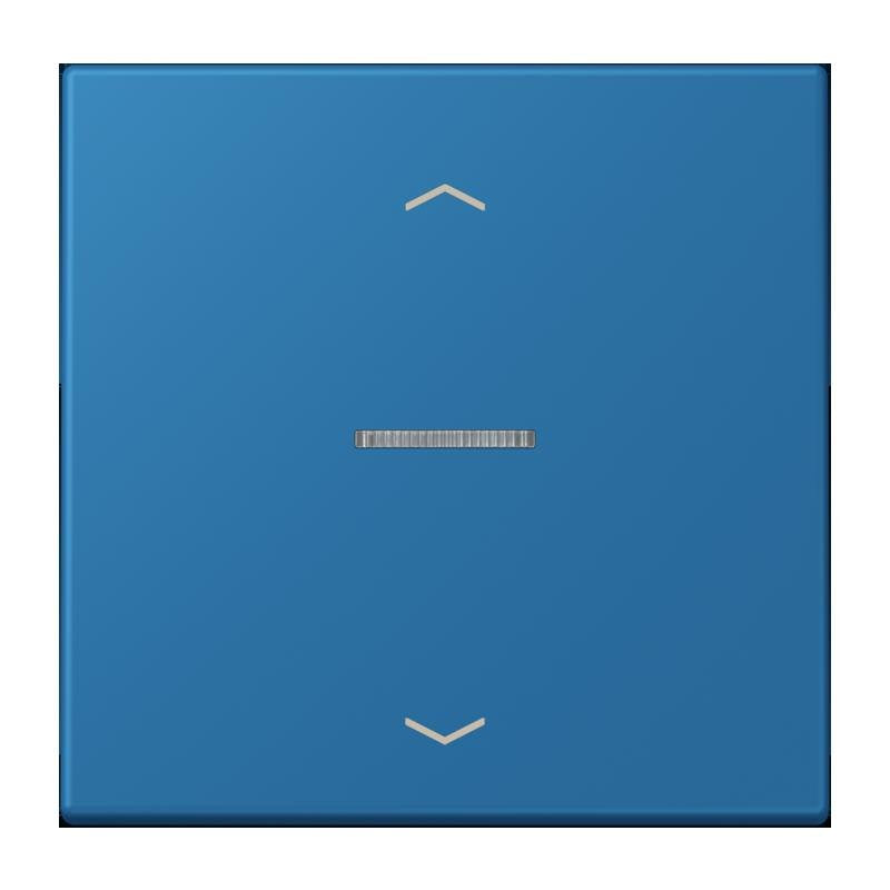 Jung - Abdeckung/Bedienelement für Installationsschalterprogramme Wippe mit Lichtleiter LC 101 KO5P 211 bleu ceruleen 31