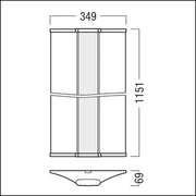 Zumtobel Group - Decken - /Wandleuchte LED - Anbauleuchte MLevo AA #42950997 927 - 965, si
