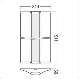 Zumtobel Group - Decken - /Wandleuchte LED - Anbauleuchte MLevo AA #42950997 927 - 965, si