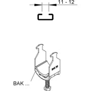 Niedax - Bügelschelle BAK 100 90-100mm − 25 Stück