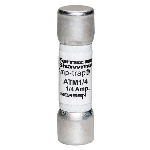 Mersen - Zylindrische Sicherung Sicherungseinsatz Midget ATM1/4 ATM 10x38 0,25A F − 10 Stück