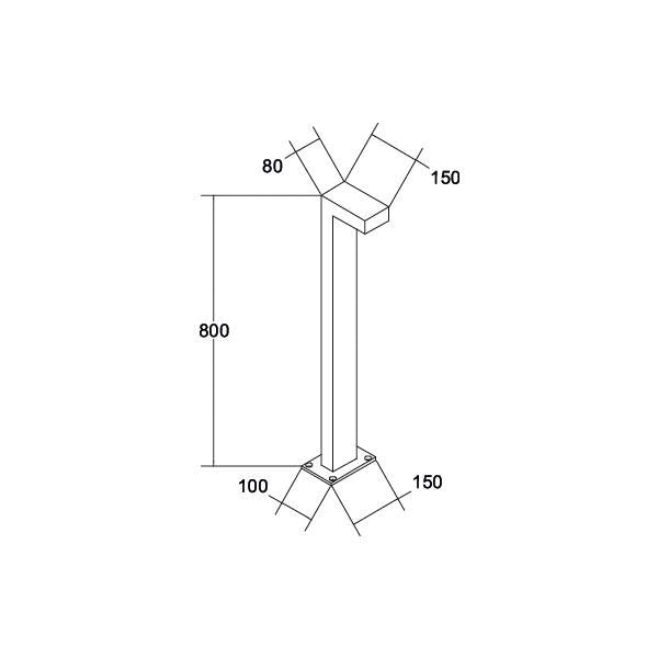 Brumberg Leuchten - Wegeleuchte LED-Pollerleuchte 60036103