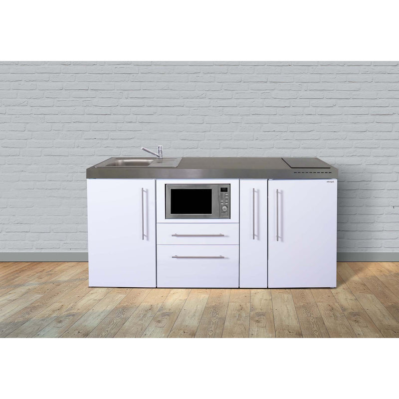Stengel - Mini-Küche Miniküche Premiumline MPM180AMWGKFreBli2Sn weiß