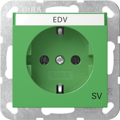 Gira - Steckdose BSF 4457107 Grün