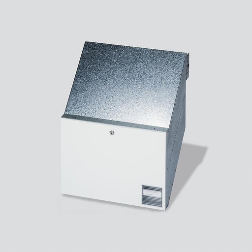 Siedle&Söhne - Montageelement für Türstation Durchwurfbriefkasten BKV 611-4/3-0 W 3f.,f.Mauereinbau ws