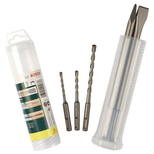 Bosch - Werkzeugset Meißel- und 2607019455 Hammerbohrer-Set mit