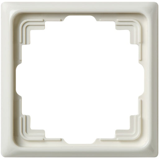 Jung - Abdeckrahmen Rahmen 1-fach ws CD 581 K W waage/senkrecht