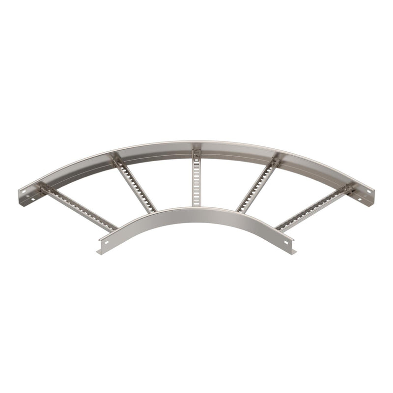 OBO Bettermann - Bogen für Kabelleiter Bogen LB 90 640 R3 A4 90 Grad