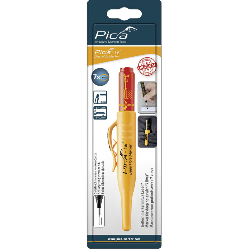 Pica-Marker - Markierungsstift INK Tieflochmarker 150/40 rot