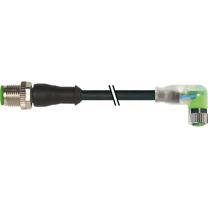 Murrelektronik - Modularer Steckverbinder 7000-40641-6500300 M12 St0°/M8Bu90°Akod