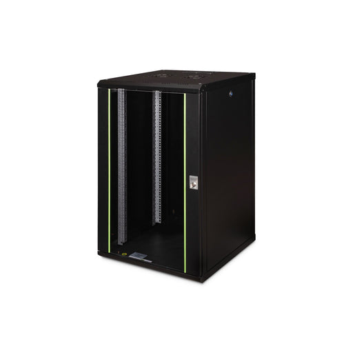 DIGITUS - Netzwerk-/Serverschrank Wandgehäuse Unique Serie DN-19 20U-6/6-SW 600x600mm (BxT)