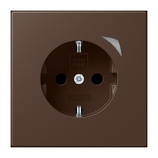 Jung - Steckdose SCHUKO Steckdose BT LC 1521 SE 239 terre dombre brulee
