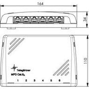 Telegärtner - Patchpanel Kupfer Mini-Verteiler Cat6A 100006987 MPD6-HS K apws