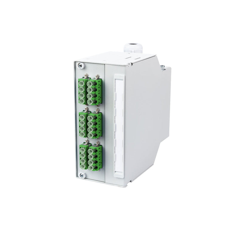 Metz Connect - Patchpanel LWL OpDAT REGpro24 splice 15024A97A06-E 6xLC-Q APC OS2
