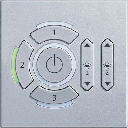 Zumtobel Group - Elektrisches Zubehör/Ersatzteile für Leuchten Bediengerät DALI-CCS #22154626 1/2/3 Li1/Li2