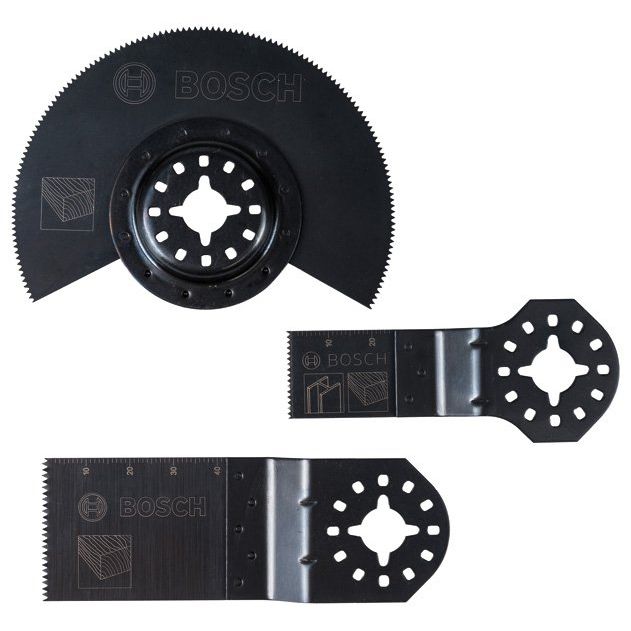 Bosch - Sägeblatt Sortiment Holz-Basis-Set, 3-teilig, 2608662343 Sägeblätter für